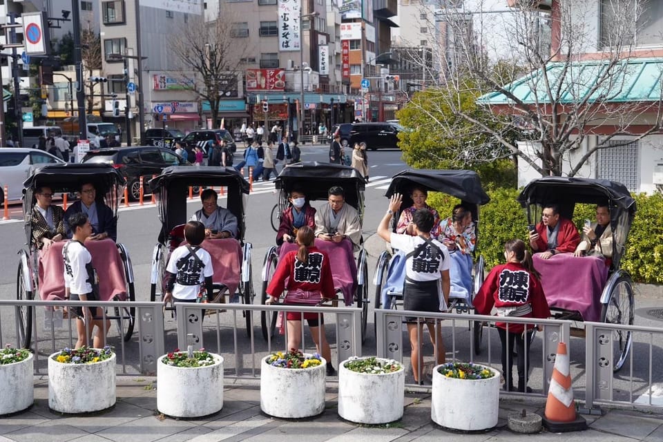 Tokyo: Asakusa Private Tour by Rickshaw - Inclusions and Exclusions