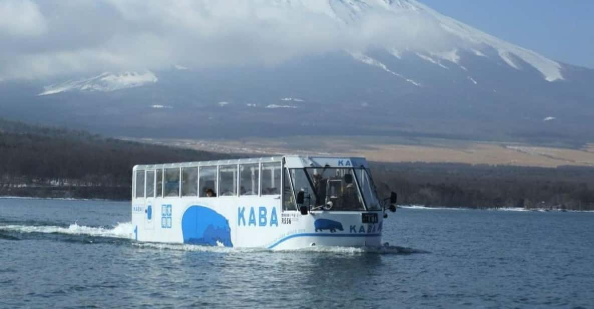 Tokyo: Mount Fuji Views & KABA Amphibious Bus Day Tour (OPT) - Inclusions and Exclusions