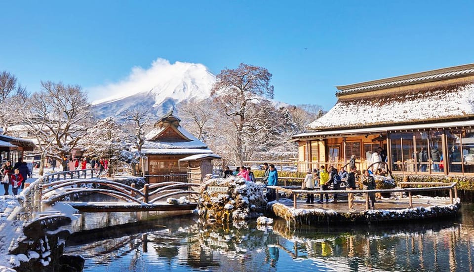 Tokyo: Mt.Fuji Kawaguchiko, Oshino Hakkai,Matcha-Making Tour - Key Stops