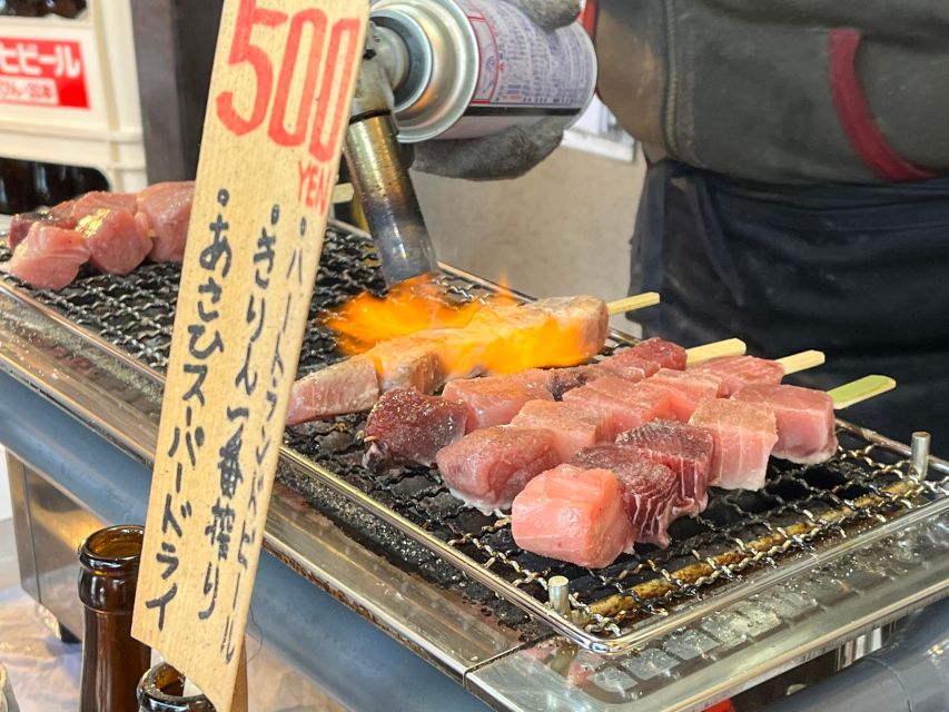 Tokyo: Tsukiji Fish Market Seafood and Sightseeing Tour - Tsukiji Fish Market