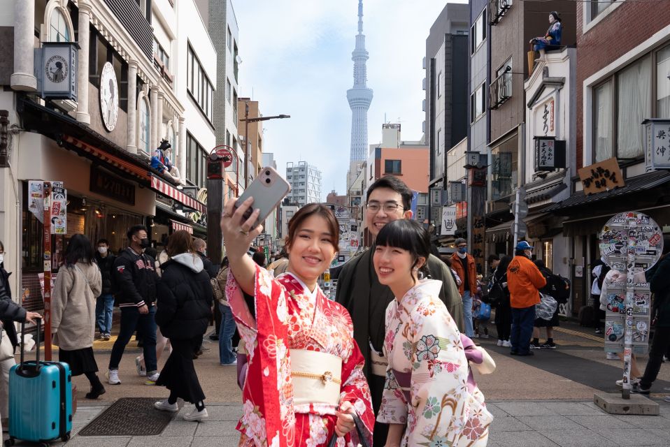 Tokyo: Video and Photo Shoot in Asakusa With Kimono Rental - Additional Services and Accessories