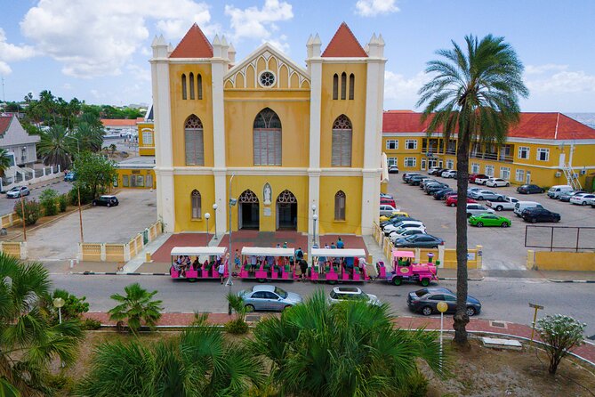 Trolley Train City Centre in Curacao - Exploring Willemstads Historic Sites