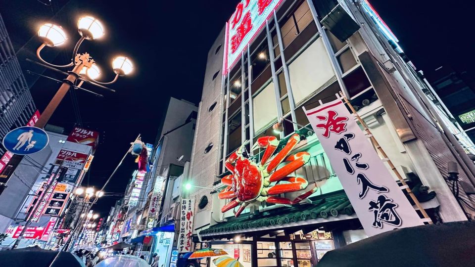 Unveiling Osaka Dotonbori Tour Review - Itinerary