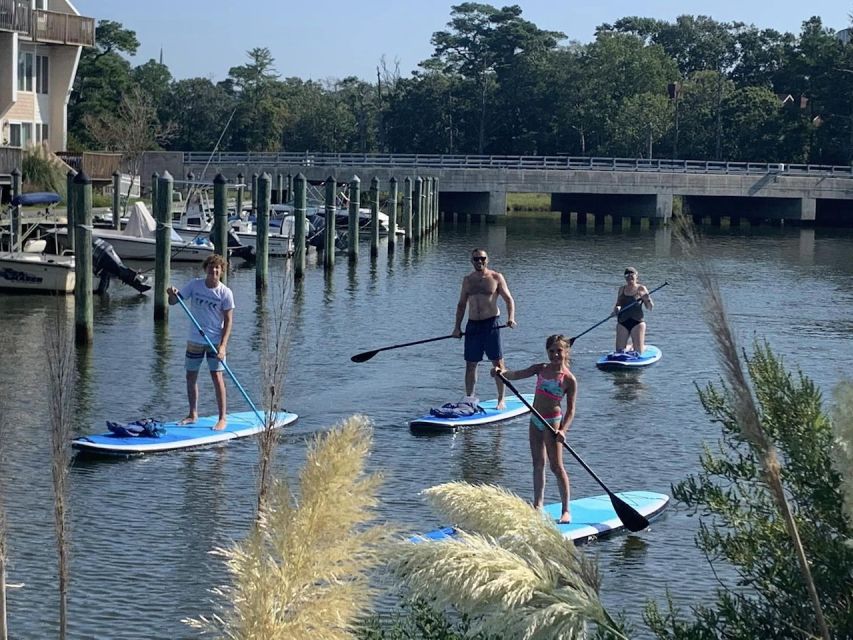 Virginia Beach: Sunset Stand-Up Paddleboarding Tour - Location and Duration