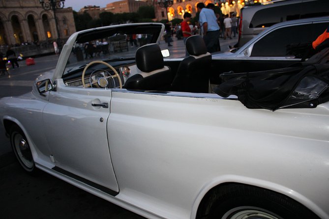 Yerevan City Tour With Drinks in a Classic Car With Photography - Confirmation and Accessibility Details