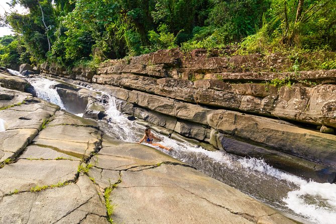 Yunque Rainforest River Rope Swing With Waterslide and Beach Tour - Activity Level