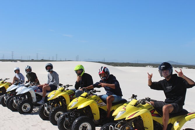 1 Hour Quad Biking With Quadzilla at the Dunes in Atlantis - Permit and Group Size