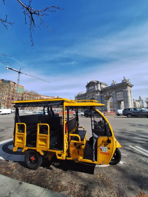 2-Hour Tuk Tuk Tour of the Best of Madrid With Audio Guide - Exploring the Citys Hidden Gems