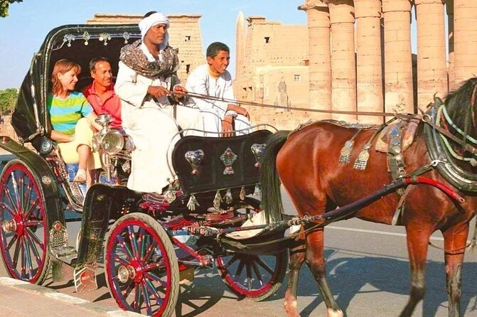 3-Hour Private Luxor Horse Carriage Experience Around Luxor City - Flexible Cancellation Policy