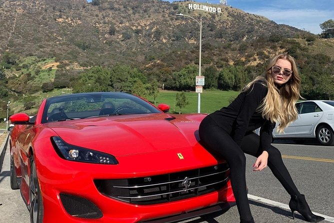 30-Minute Private Ferrari Driving Tour To Hollywood Sign - Tour Itinerary