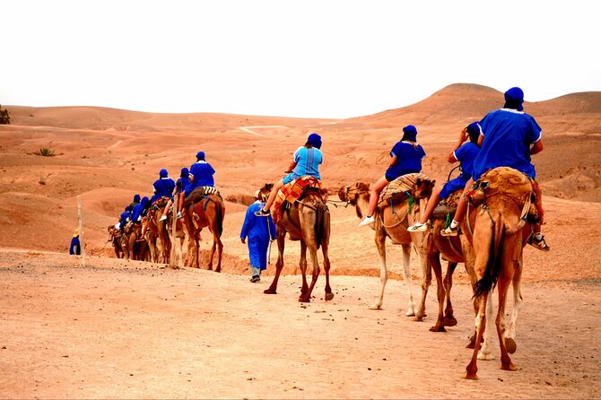 Agafay Desert , Camel Ride , Sunset & Dinner Show - Camel Ride Experience