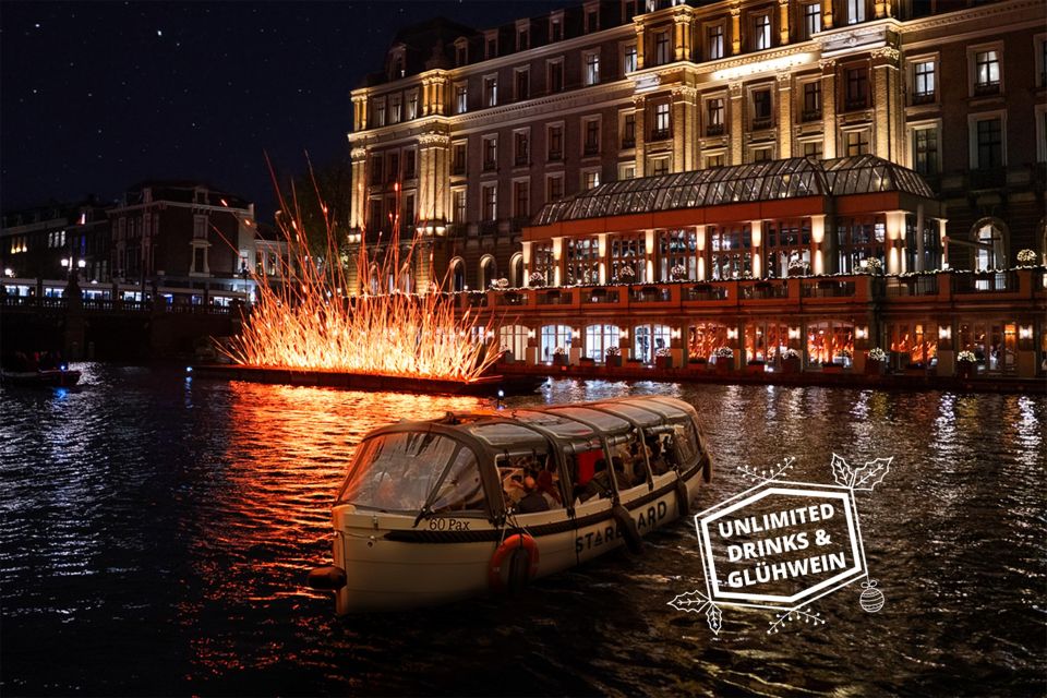 Amsterdam: Canal Booze Cruise With Unlimited Drinks Option - Inclusions and Meeting Points