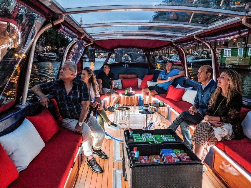 Amsterdam: Smoke and Lounge City Boat Cruise - Onboard Amenities and Packages