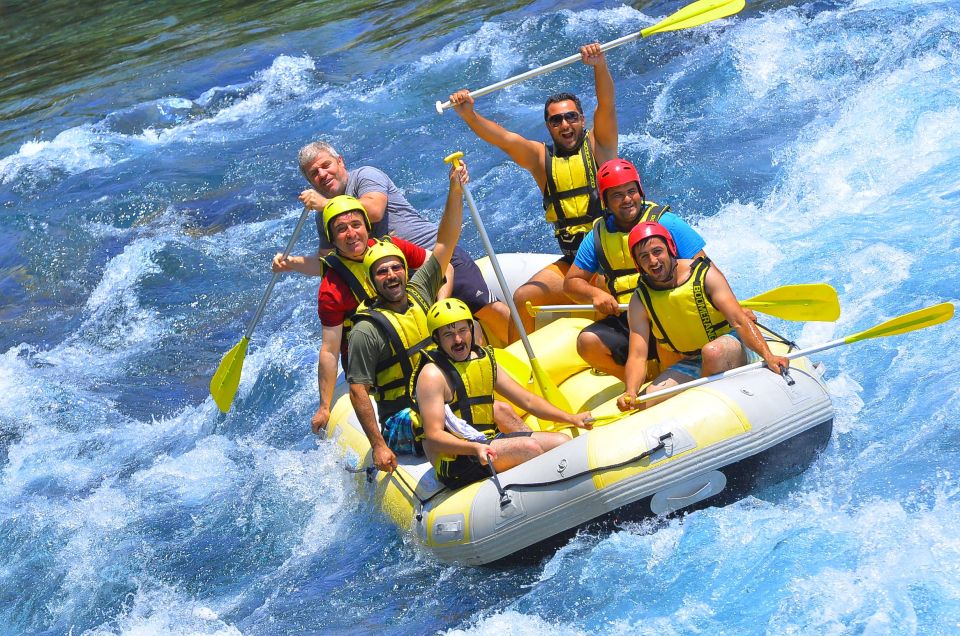 Antalya River Rafting With Lunch - Booking Information