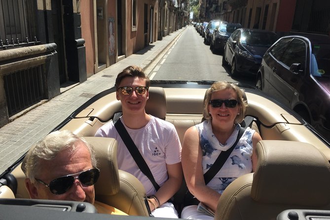 Barcelona in a Convertible - Private Guided Tour - Insider Tips From Local Guide