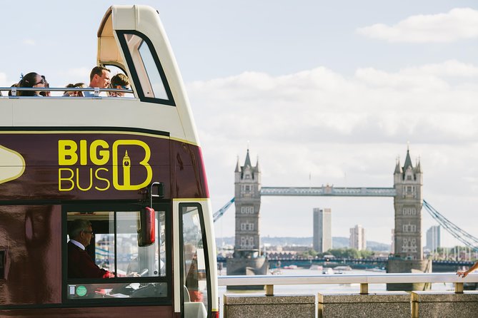 Big Bus London Hop-On Hop-Off Tour and River Cruise - Customizable Itinerary