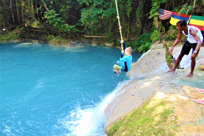 Blue Hole, Secret Falls, and Dunns River Falls Combo Day-Trip - Physical Fitness Requirement