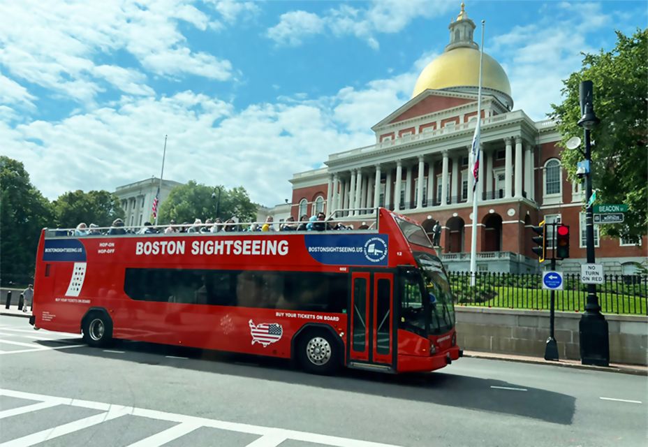 Boston: Hop-On Hop-Off Boston Sightseeing Tour With 24 Stops - Accessibility and Language Options