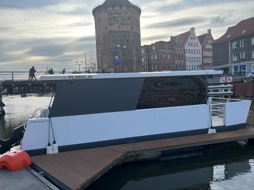 Brand New Tiny Water Bus on Motława River in Gdańsk - Meeting Point and Directions