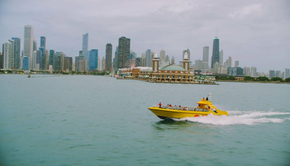 Chicago Lakefront: Seadog Speedboat Ride - Departure and Narration