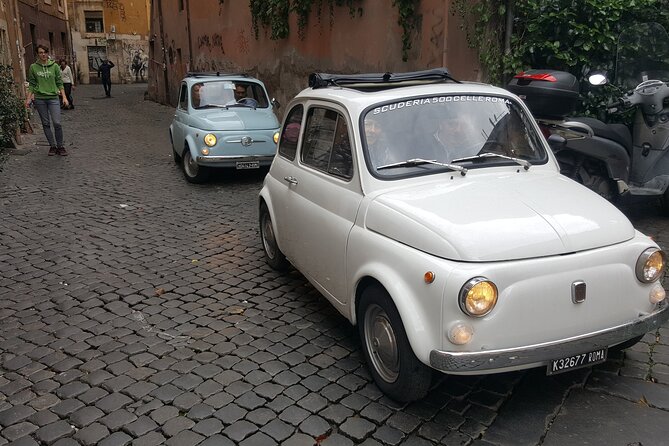 Classic Fiat 500 Rental in Rome - Booking Confirmation and Cancellation Policy