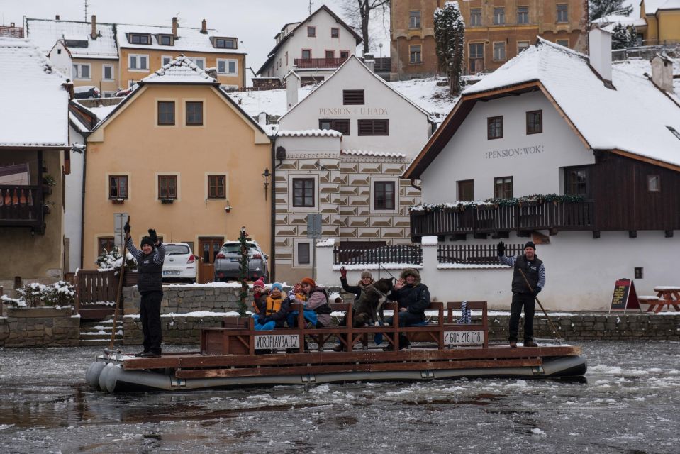 Czech Krumlov: Advent Wooden Raft River Cruise - Safety Measures