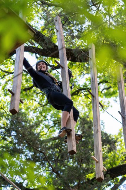 Dallas: Aerial Adventure Course Park Pass - Obstacle Challenges