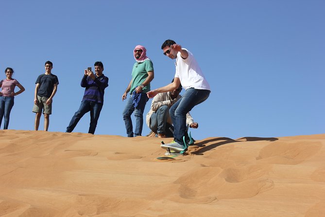 Dubai: Jeep Desert Safari, Camel Riding, ATV & Sandboarding - Inclusions and Requirements