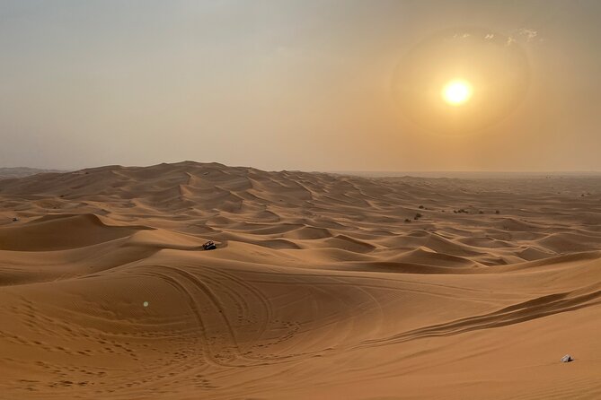 Dubai Red Desert Safari on Private 4x4, Sand Boarding, Camel 4hrs - Exploring the Red Desert Landscapes