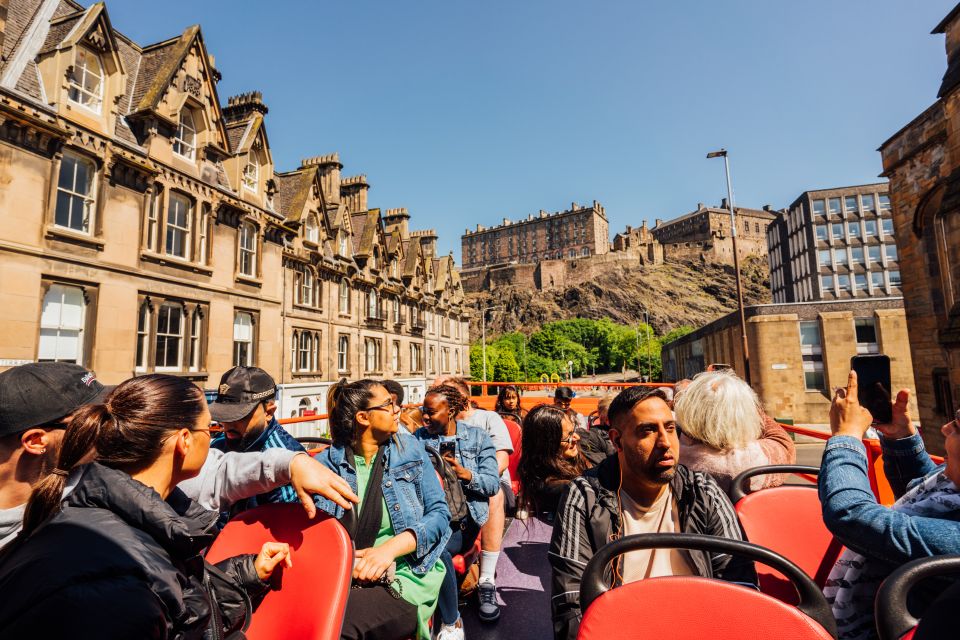 Edinburgh: Hop-On Hop-Off Combo City and Britannia Bus Tour - Meeting Point and Route