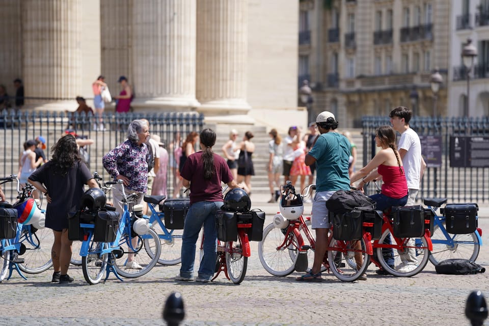 Electric Solex Bike Guided Tour: Paris Vintage Left Bank - Eco-friendly Recycled and Retrofitted Bikes