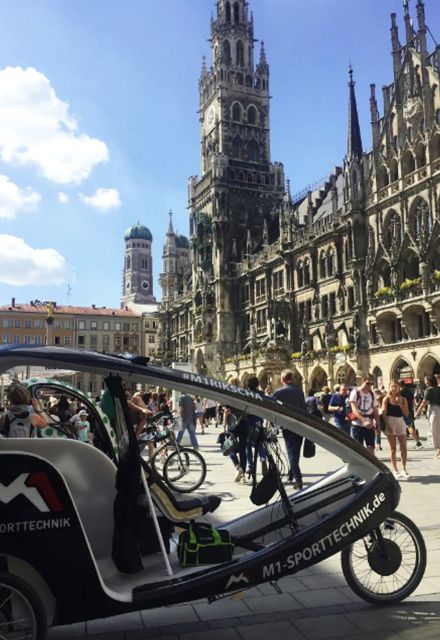 Exploring Munich in a Rickshaw - Personalized and Memorable Tour