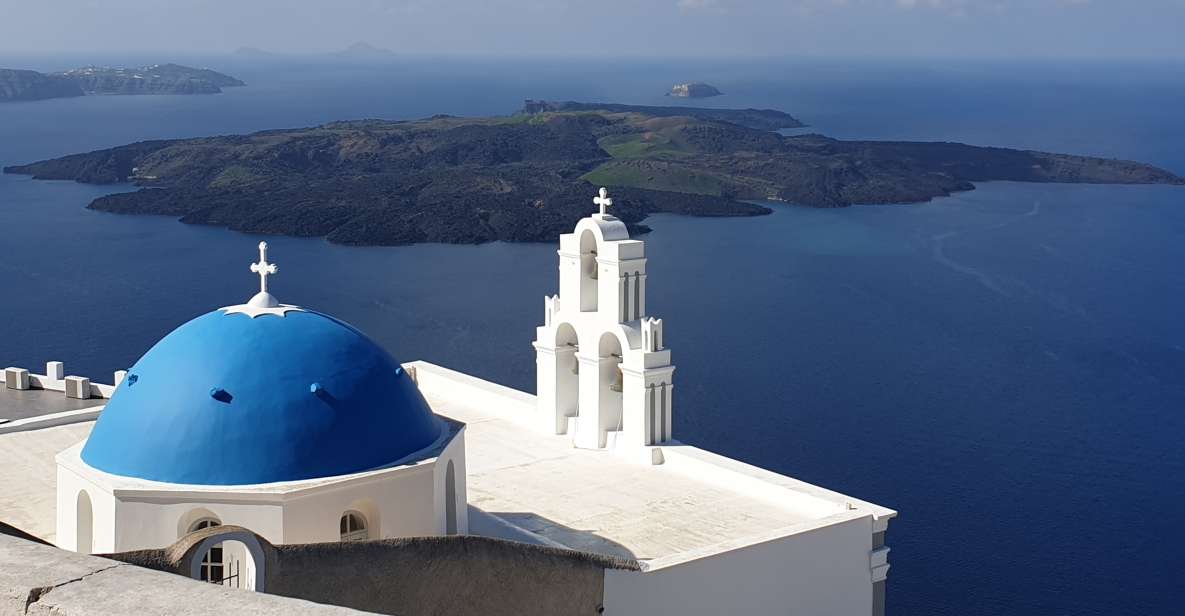 Fira: Santorini Shore Excursion With Guide - Panoramic Views at Profitis Ilias