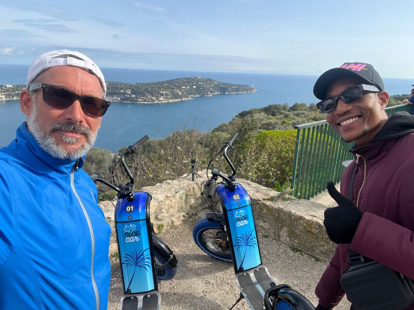 French Riviera : Guided Visit on a E-Scooter - Inclusions and Exclusions