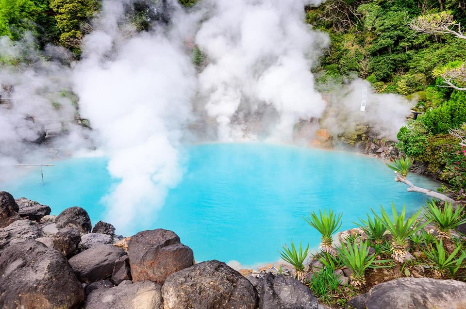 From Fukuoka: Day Trip to Yufuin, Beppu Hell Hot Springs - Beppu Hell Hot Springs