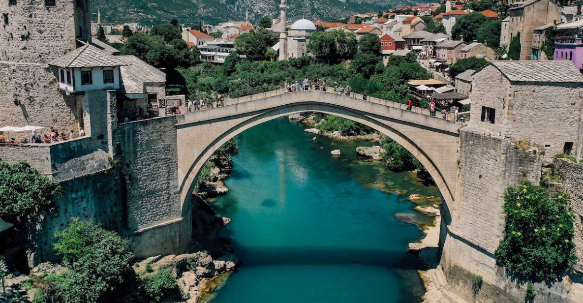 From Split: Mostar and Kravice Waterfalls Tour - Mostar Guided Tour