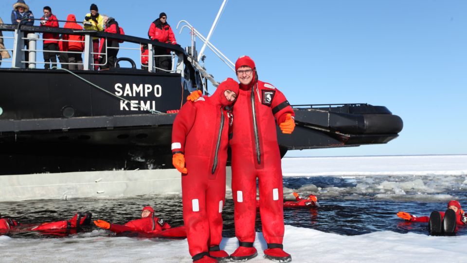 Icebreaker Sampo Cruise With Buffet and Ice Floating - Frequently Asked Questions