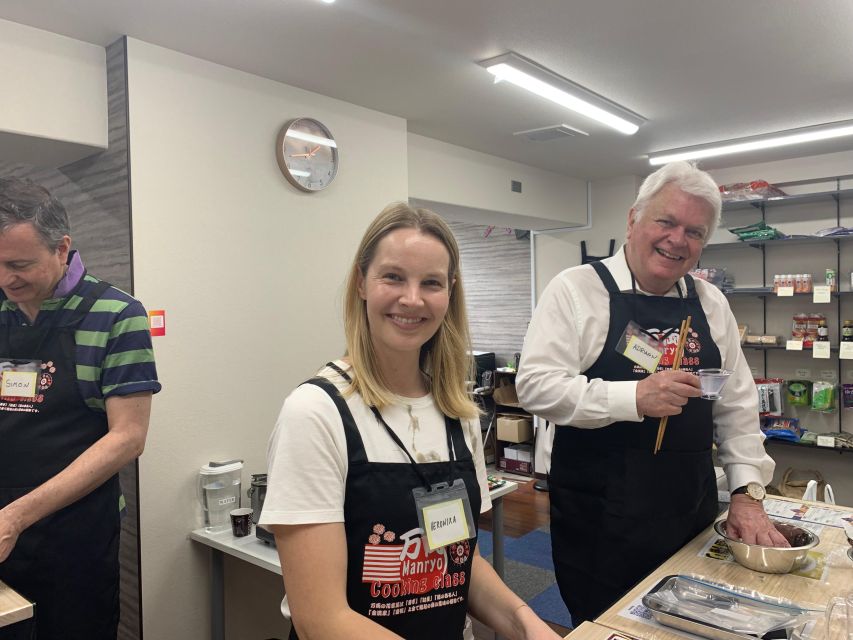 Kyoto: Japanese Udon and Sushi Cooking Class With Tastings - Experienced Instructors