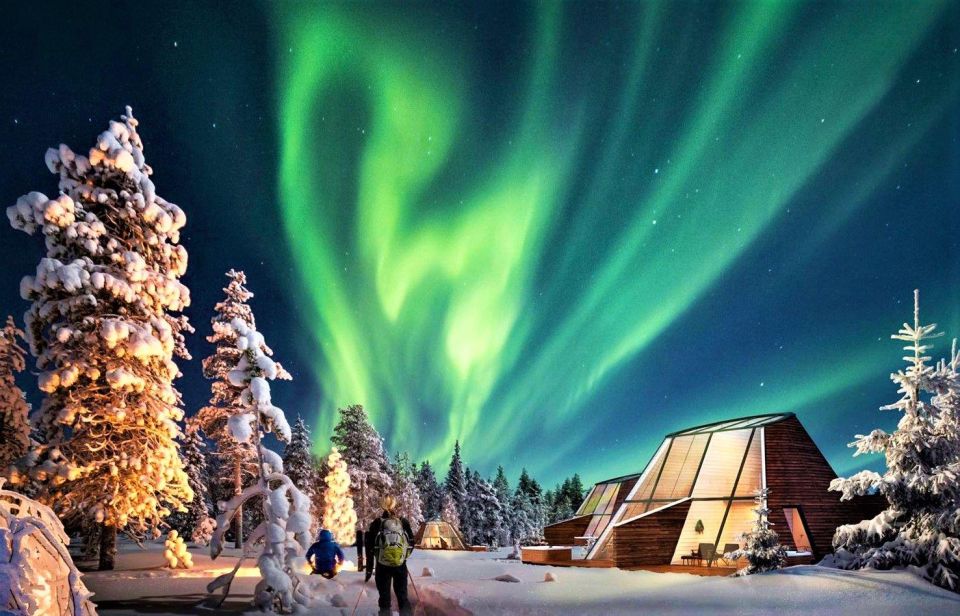 Levi: Aurora Borealis Bus & Snowshoe Tour With Hot Drink - Inclusions and Exclusions