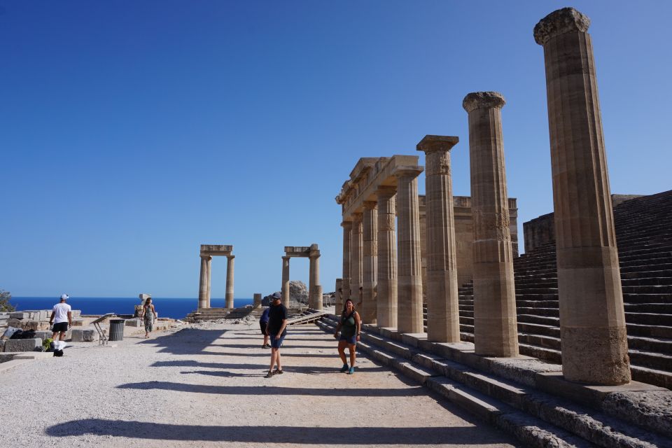 Lindos: Sea Kayaking & Acropolis of Lindos Tour With Lunch - Acropolis Exploration