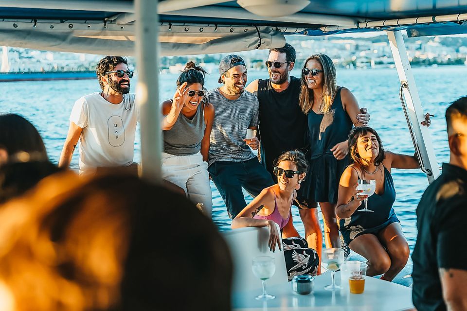 Lisbon: Sunset Catamaran Tour With Music and Drink - Weather and Rescheduling Policy