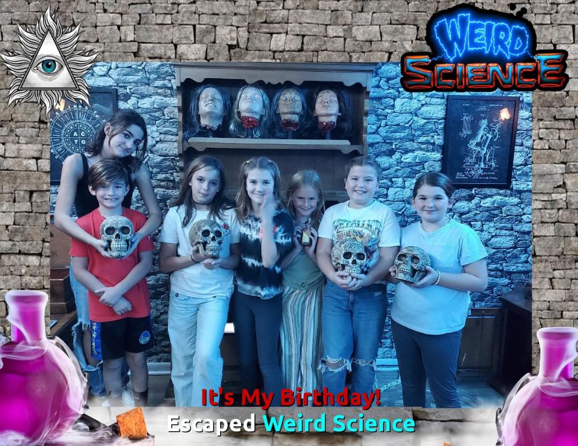 Northfield: Weird Science Live Interactive Escape Room - Important Information