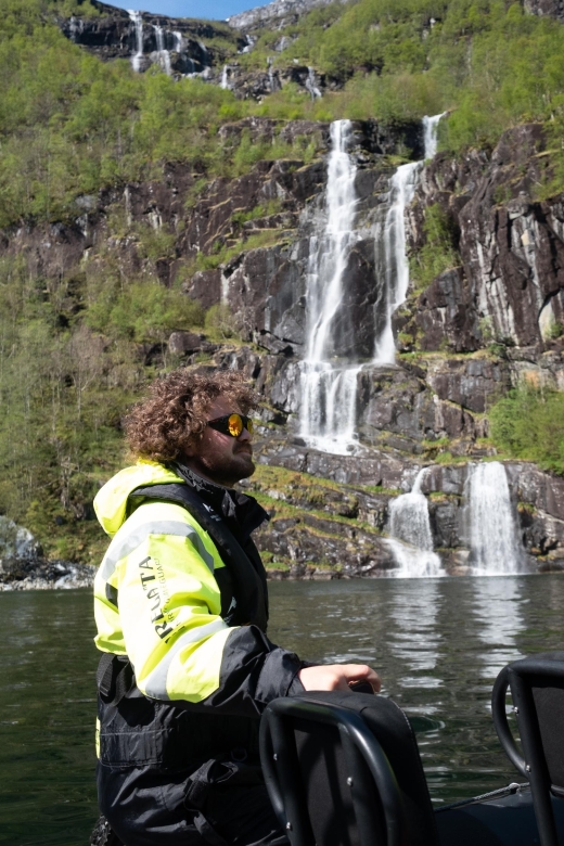 Oystese: Private RIB Fjord Tour & Secluded Viewpoint Hike - Narrow Fjord Passage