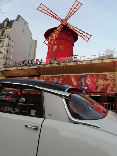 Paris: Private Guided Tour and Photos in Vintage Citroën DS - Montmartre Exploration