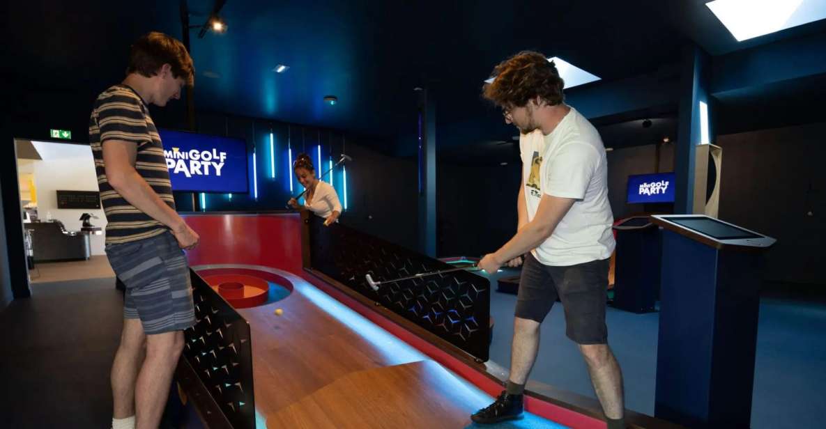 Part of Mini Golf in Deauville Indoors and Connected - Course Description