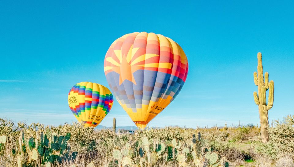 Phoenix: Hot Air Balloon Flight With Champagne - Meeting Point and Directions