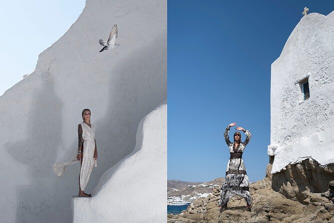 Photography Session in Mykonos - Receiving Online Gallery of Photos