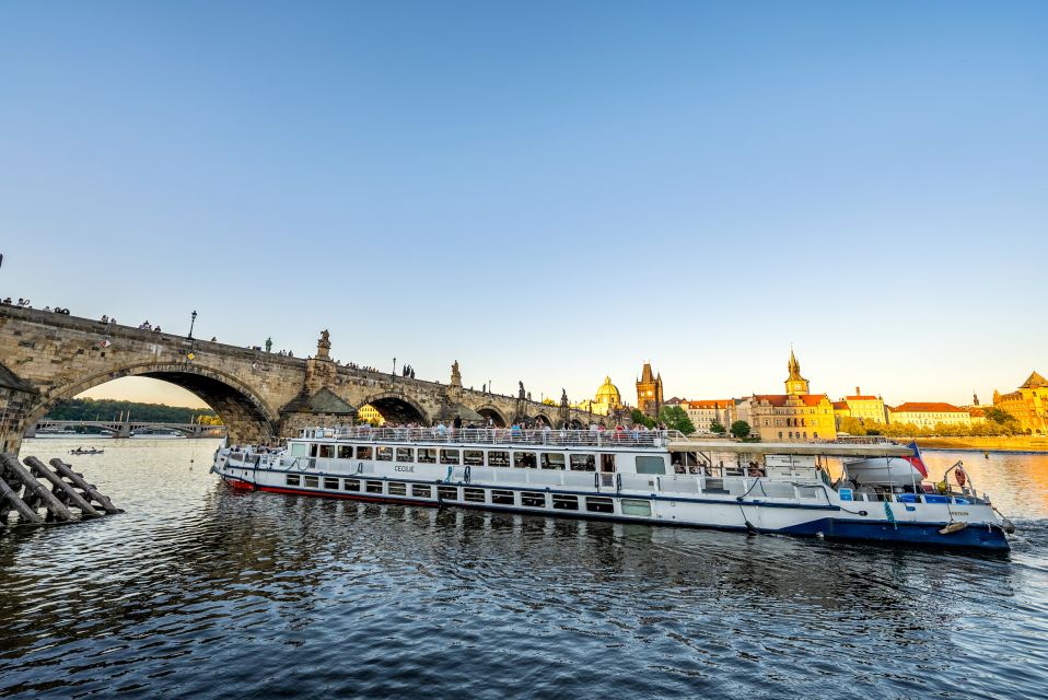 Prague: Vltava River Night Cruise With Buffet - Cruise Duration and Schedule