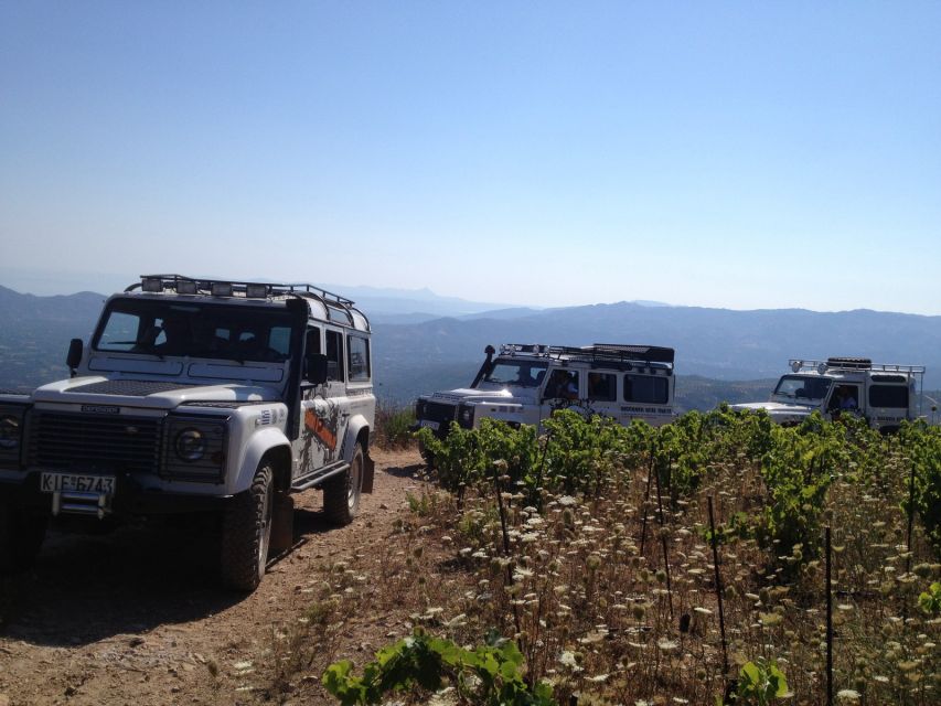 Private Exclusive Manousakis Winery and Vineyard Tour - Transportation Details