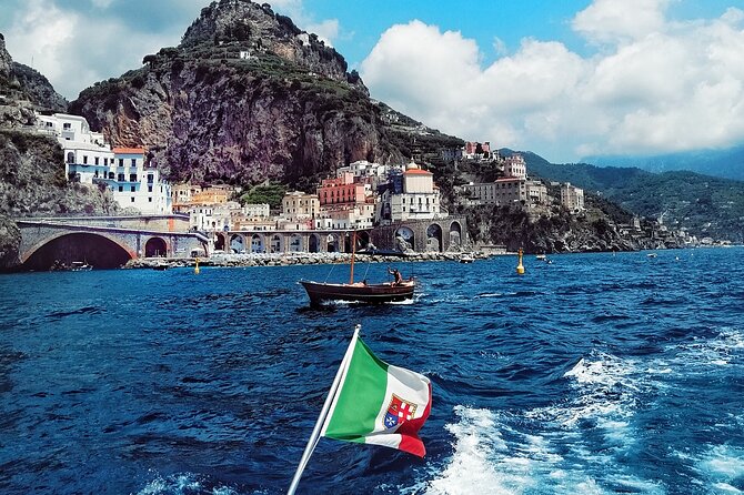 Private Full Day Tour by Boat Along Positano and Amalfi - Exploring Positano and Amalfi